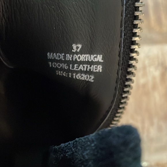 NEW | Zadig & Voltaire Pilar High Suede Western Ankle Boots French 37/US 6 - Picture 6 of 13